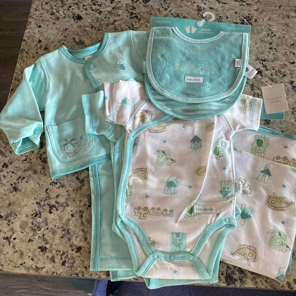 Pumpkin Patch Brand - Blue Bunny Set